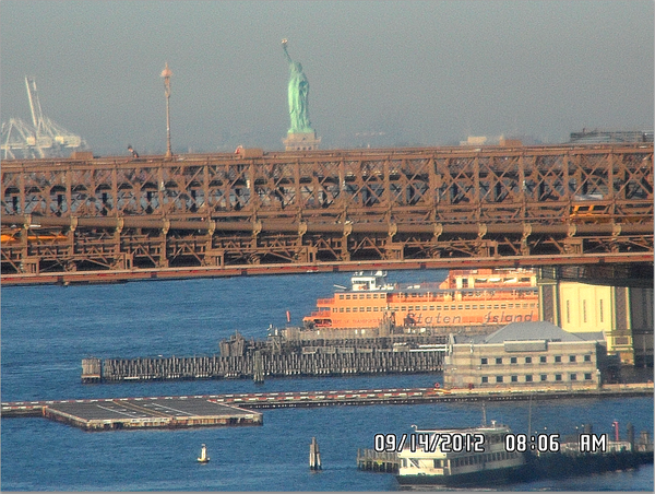 Manhattan Bridge Liberty