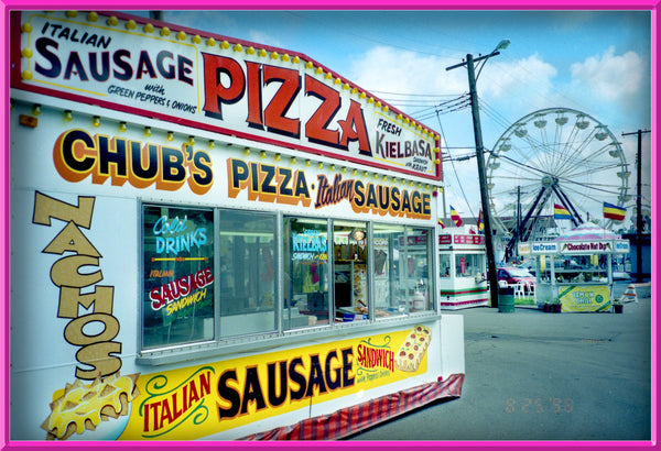 Michigan State Fair Italian Sausage Pizza Signage
