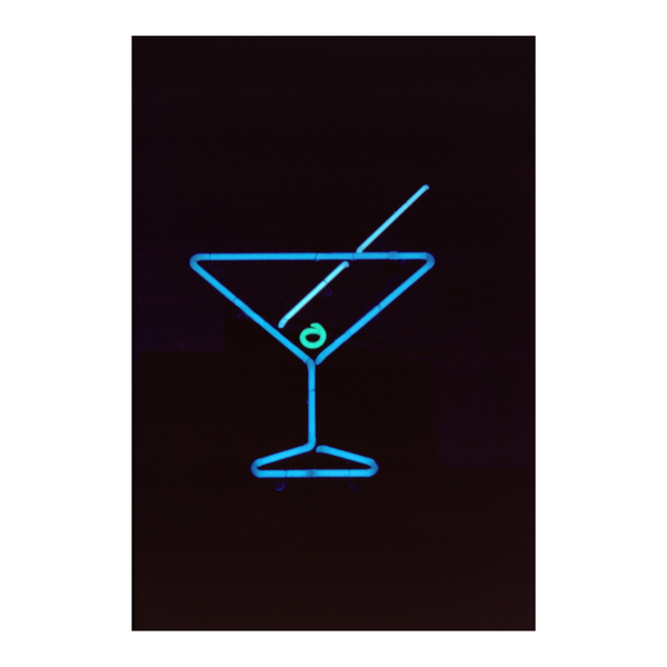 Blue Martini Neon NYC